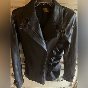 Nicole Miller leather jacket